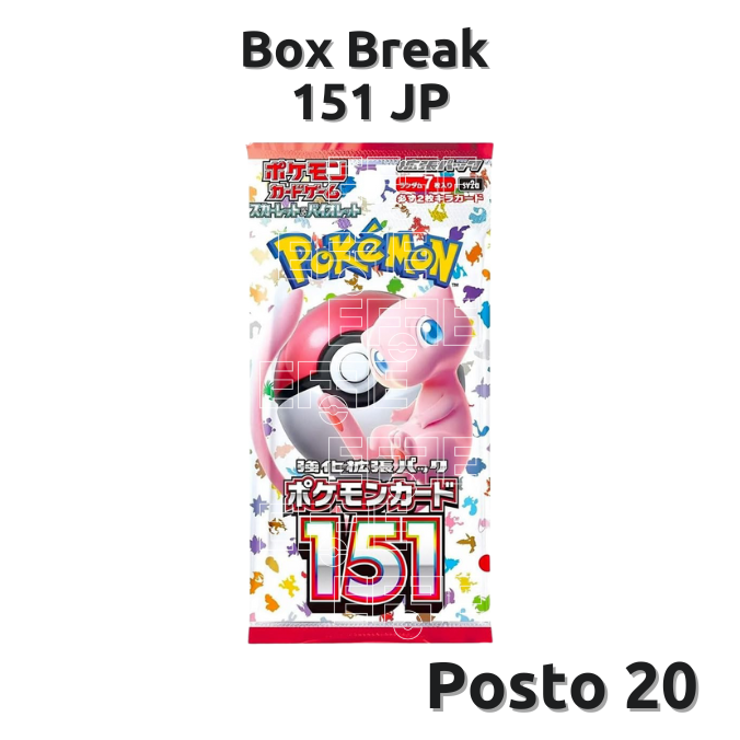 Posto 20 Box Break 151 (JP) LIVE