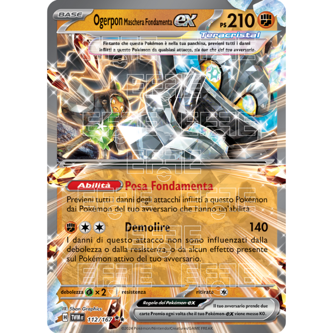 Ogerpon Maschera Fondamenta ex 112-167 (IT;TWM)