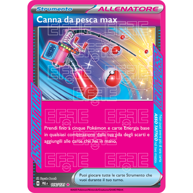 Canna da pesca max 116-131 (IT;PRE)