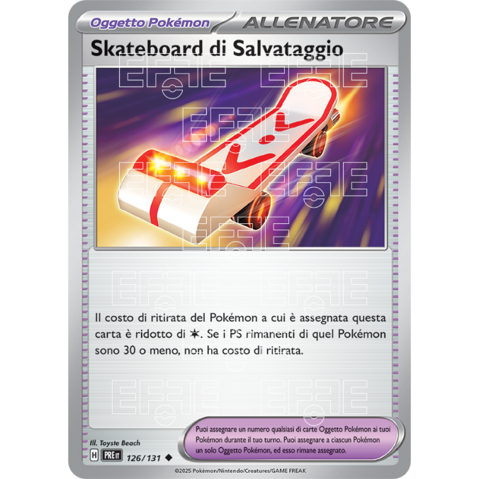 Skateboard di Salvataggio 126-131 (IT;PRE)