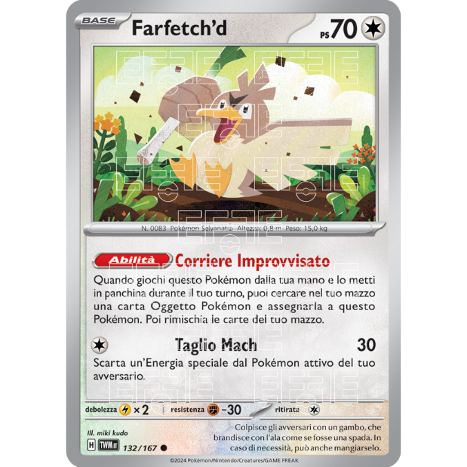 Farfetch'd 132-167 (IT;TWM)