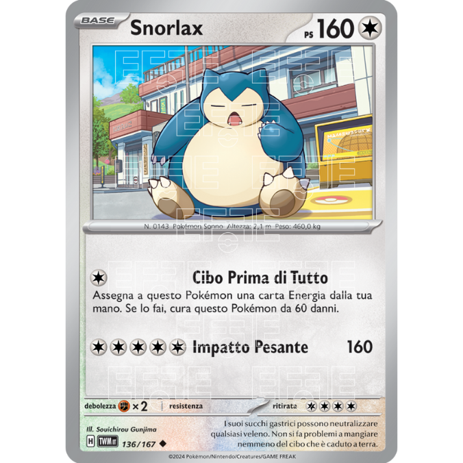 Snorlax 136-167 (IT;TWM)