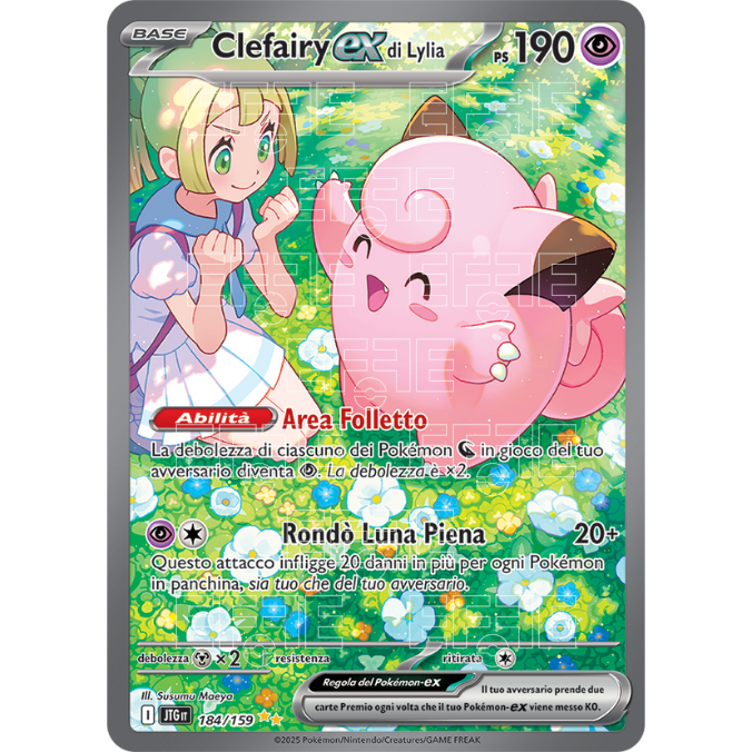Clefairy ex di Lylia 184-159 (IT;JTG)