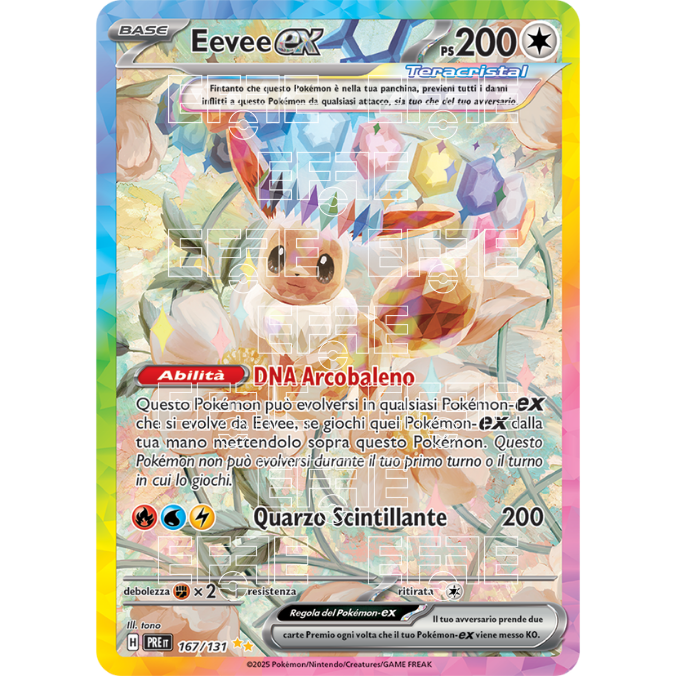 Eevee ex 167-131 (IT;PRE)