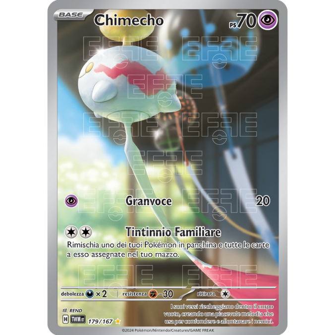 Chimecho 179-167 (IT;TWM)