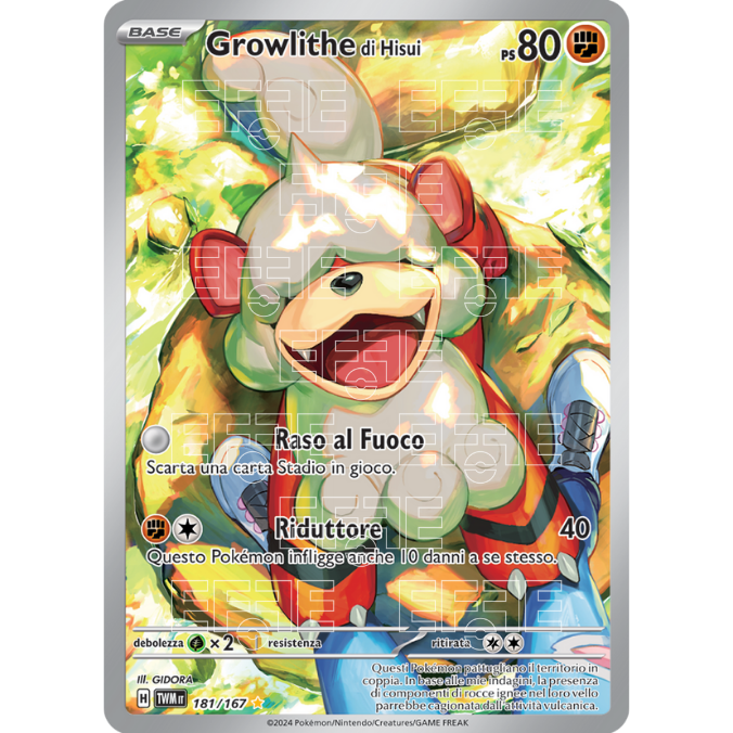 Growlithe di Hisui 181-167 (IT;TWM)