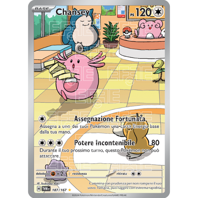 Chansey 187-167 (IT;TWM)