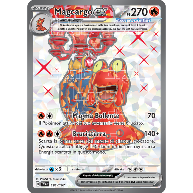Magcargo ex 191-167 (IT;TWM)