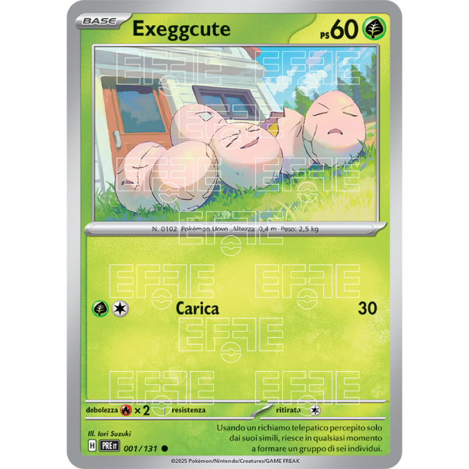 Exeggcute 001-131 (IT;PRE)