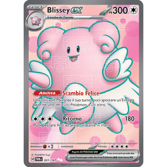 Blissey ex 201-167 (IT;TWM)