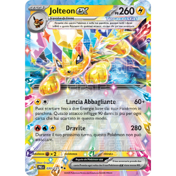 Jolteon ex 030-131 (IT;PRE)