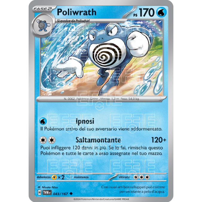 Poliwrath 043-167 (IT;TWM)