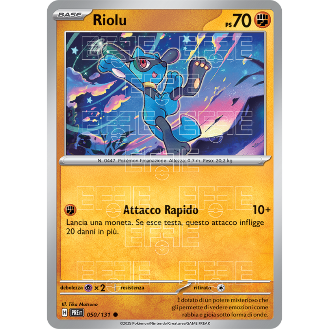 Riolu 050-131 (IT;PRE)