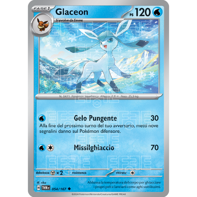 Glaceon 054-167 (IT;TWM)
