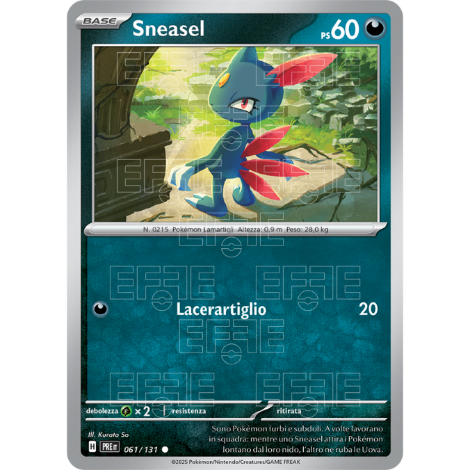 Sneasel 061-131 (IT;PRE)