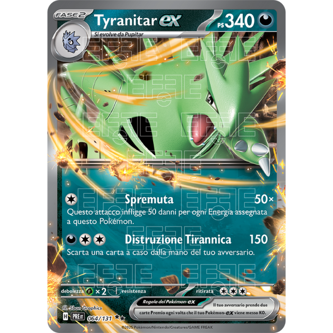 Tyranitar ex 064-131 (IT;PRE)