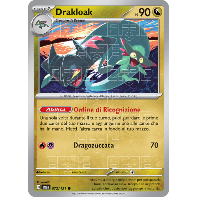 Drakloak 72-131 (IT;PRE)