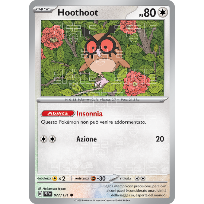 Hoothoot 77-131 (IT;PRE)
