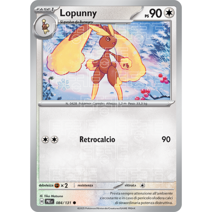 Lopunny 84-131 (IT;PRE)