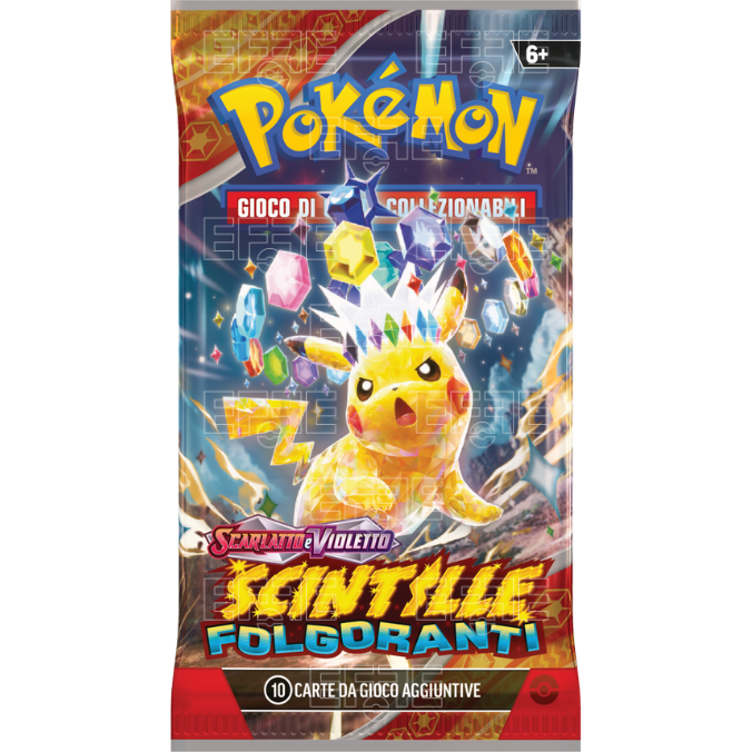 Scintille Folgoranti Busta 10 carte - Scarlatto e Violetto (IT)