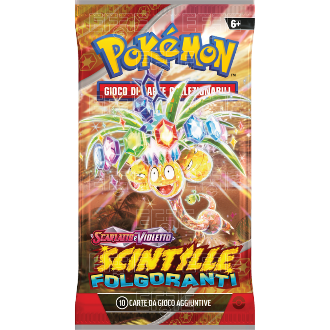Scintille Folgoranti Busta 10 carte - Scarlatto e Violetto (IT)