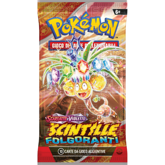 Scintille Folgoranti Busta 10 carte - Scarlatto e Violetto (IT)
