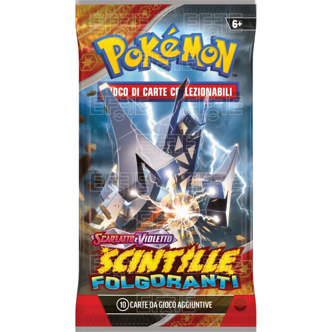 Scintille Folgoranti Busta 10 carte - Scarlatto e Violetto (IT)
