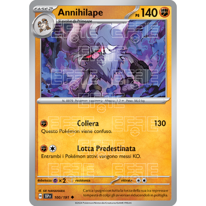 Annihilape 100-191 (IT;SSP)