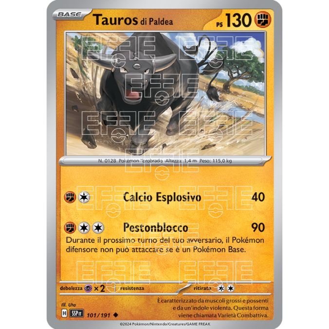 Tauros di Paldea 101-191 (IT;SSP)