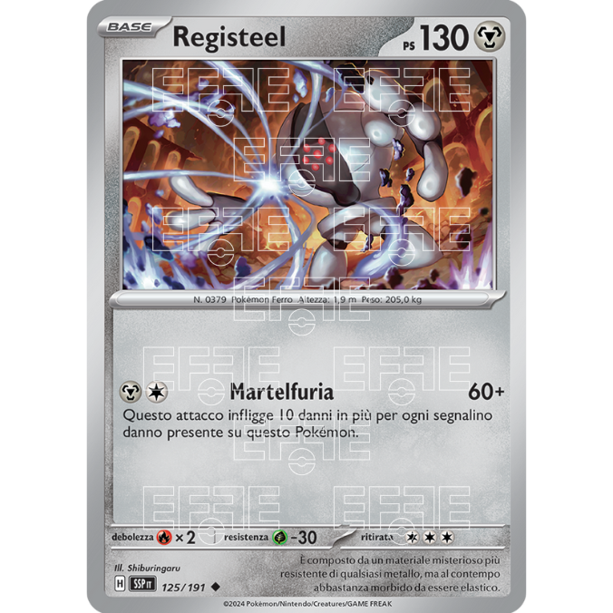 Registeel 125-191 (IT;SSP)