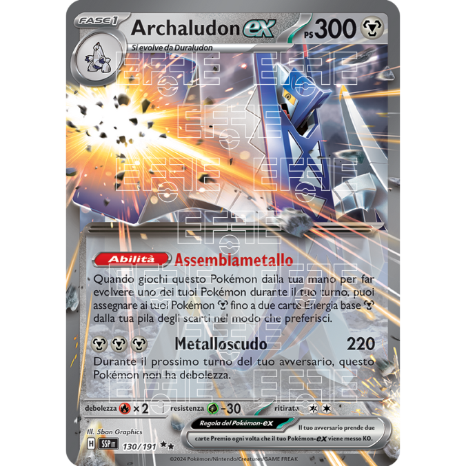 Archaludon ex 130-191 (IT;SSP)