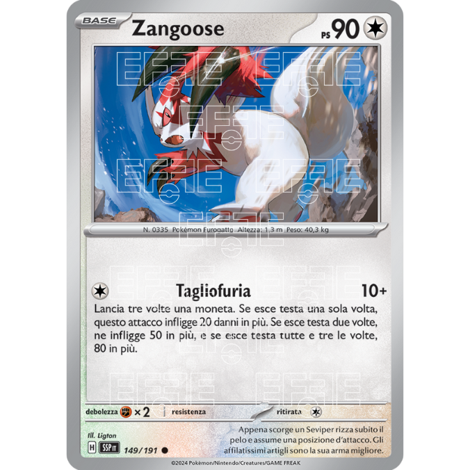 Zangoose 149-191 (IT;SSP)
