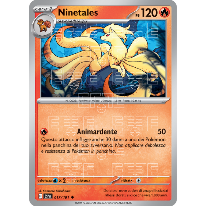 Ninetales 017-191 (IT;SSP)