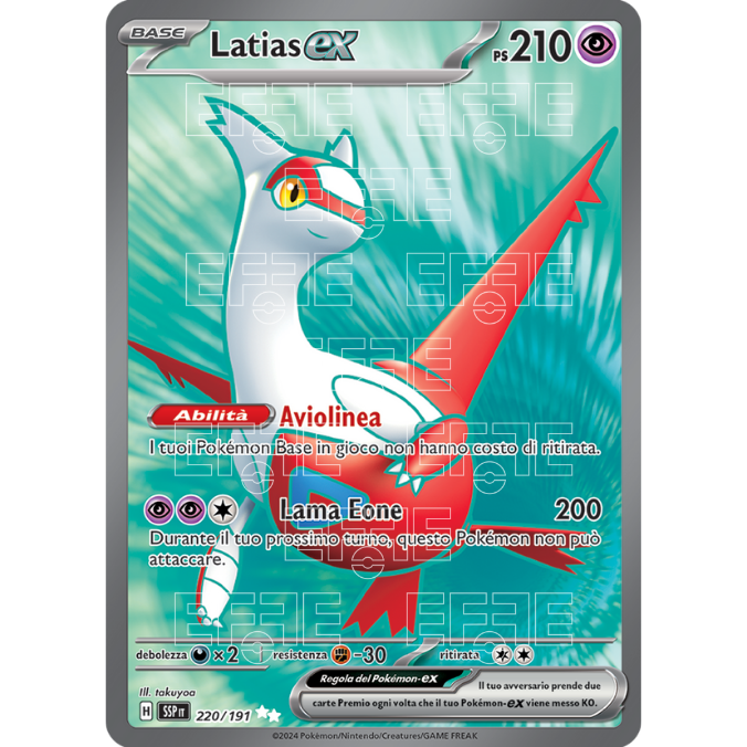 Latias ex 220-191 (IT;SSP)