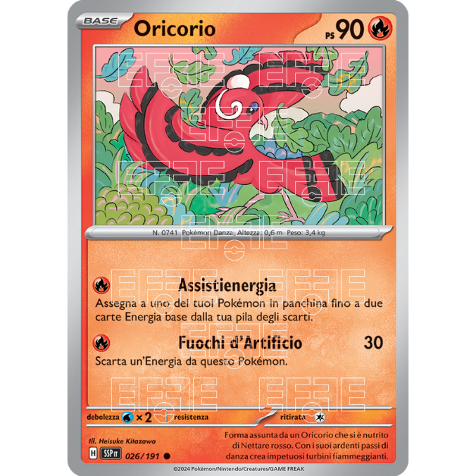 Oricorio 026-191 (IT;SSP)