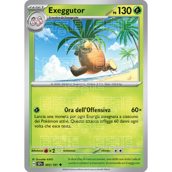 Exeggutor 003-191 (IT;SSP)