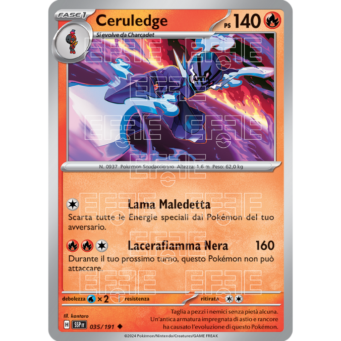 Ceruledge 035-191 (IT;SSP)