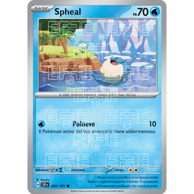 Spheal 043-191 (IT;SSP)