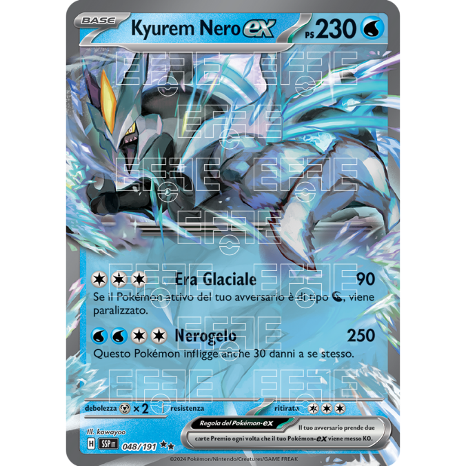 Kyurem Nero ex 048-191 (IT;SSP)