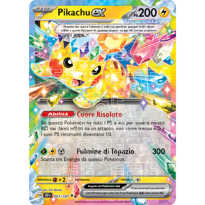 Pikachu ex 057-191 (IT;SSP)