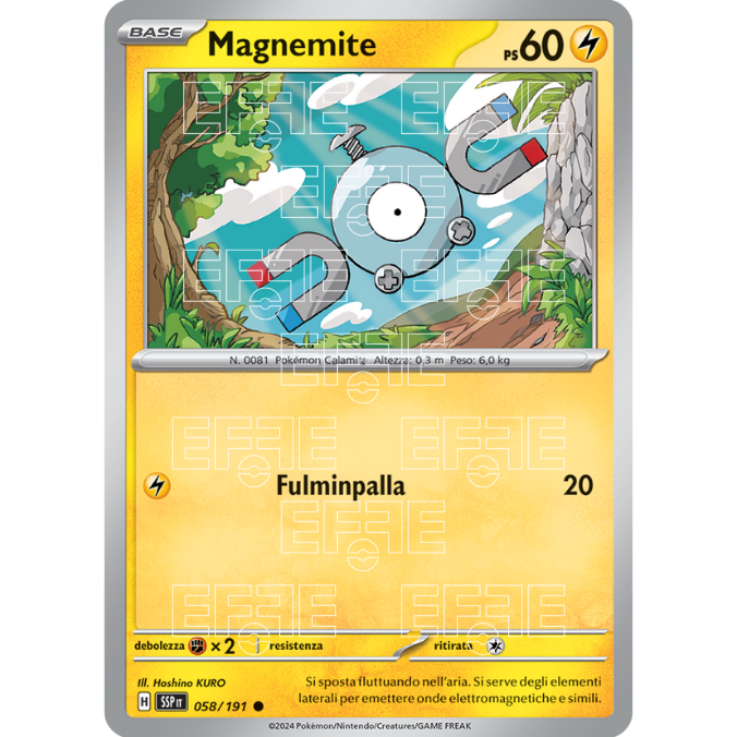 Magnemite 058-191 (IT;SSP)