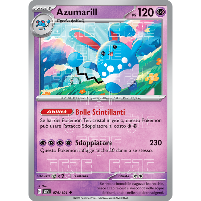 Azumarill 074-191 (IT;SSP)