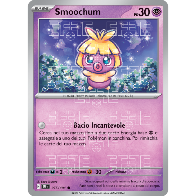 Smoochum 075-191 (IT;SSP)