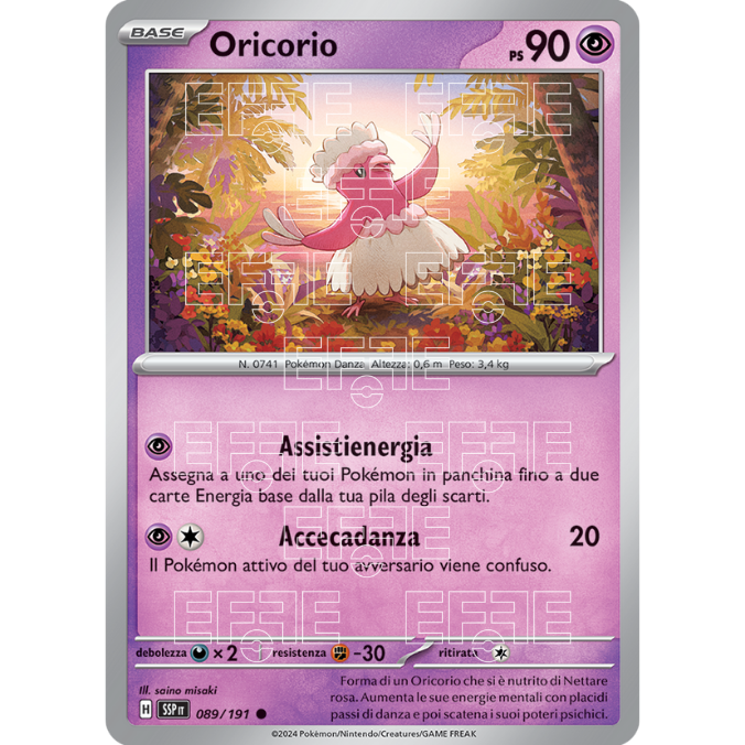 Oricorio 089-191 (IT;SSP)