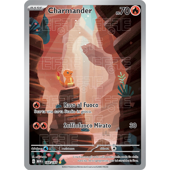 Charmander 168-165 (IT;MEW)