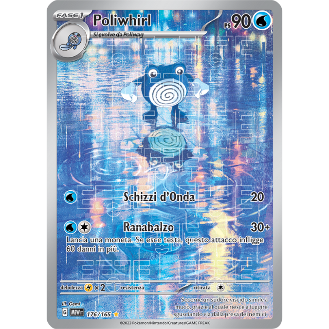 Poliwhirl 176-165 (IT;MEW)