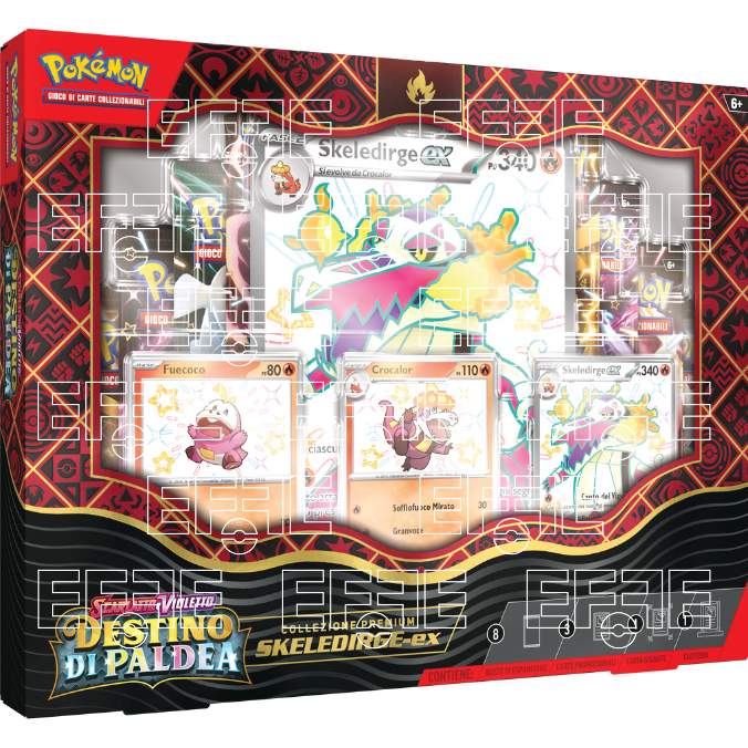 Collezione Premium Destino di Paldea Skeledirge-ex (IT)