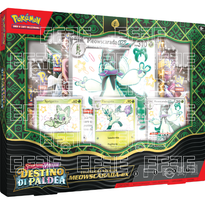 Collezione Premium Destino di Paldea Meowscarada-ex (IT)