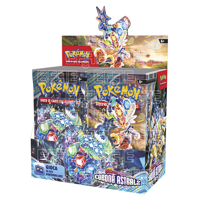 Corona Astrale Display 36 buste - Scarlatto e Violetto (IT)