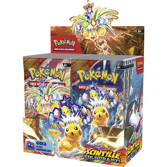 Scintille Folgoranti Display 36 Buste - Scarlatto e Violetto (IT) APERTO IN LIVE